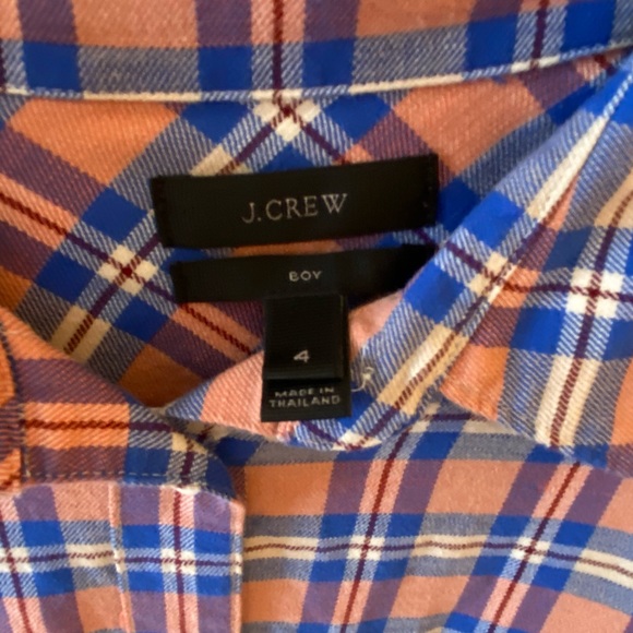 J.Crew Boy Fit Lightweight Flannel - Picture 3 of 3